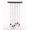 Marckdael CEILING LAMP 4080-PL6 RECTANGLE BLACK 80 X 40CM 6*