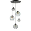Marckdael CEILING LAMP 1488-PL5 ROUND BLACK 5*E27 FOR GLASS