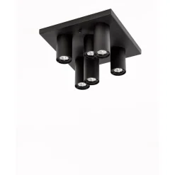 Marckdael CEILING LAMP SPOTS 1308-PL6 BASE 40-40 NERO FOR 6*