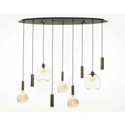 Marckdael LISBOA CEILINGLAMP 1012 SERIE BASE 150*35CM 3*E27 2*GLASS