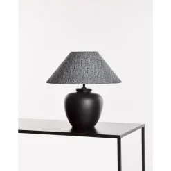 Marckdael LUCCA SMALL TABLELAMP BLACK H24 1*E27