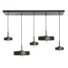 Marckdael OSLO CEILINGLAMP 0960 BASE 120*25CM 2XD200 3XD300 BLACK
