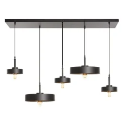 Marckdael OSLO CEILINGLAMP 0960 BASE 120*25CM 2XD200 3XD300 BLACK