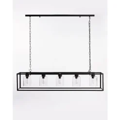 Marckdael RETTANGOLO SUSPENSION 3408-T5 RUST 5*E27