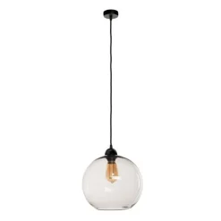 Marckdael SUSPENSION 1588-S1-BLACK WITH BASE 1*E27 FOR GLASS