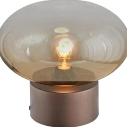 Masterlight Cipolla 1-light cacao Ø15x7,5cm