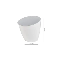 Mepal calypso afvalbakje 2.2 l - nordic black