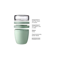 Mepal lunchpot ellipse - nordic sage