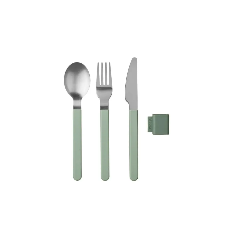 Mepal Silueta bestekset 3-delig - nordic sage