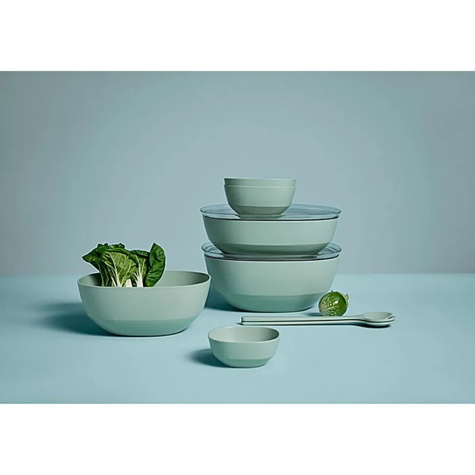 Mepal Silueta saladebestek 2-delig - nordic black