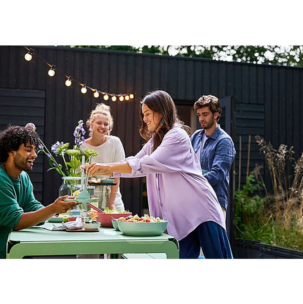 Mepal Silueta saladebestek 2-delig - nordic white