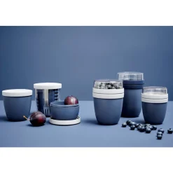 Mepal snackpot ellipse 350 ml - vivid mauve