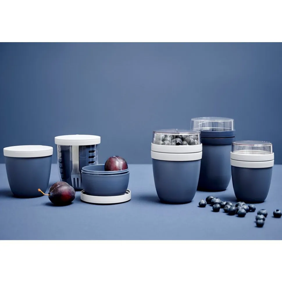 Mepal snackpot ellipse 350 ml - vivid mauve