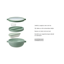 Mepal Vita bento lunchbowl - nordic blue