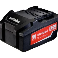 Metabo 625592000 BATTERIJ LI-POWER 18V 5,2AH 18V LI-POWER 18V 5,2AH