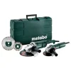 Metabo 685172510 HAAKSE SLIJPER COMBO SET WE 2200-230 + W 750-125 230V + 2 DIAMANTSCHIJVEN