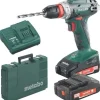 Metabo BOOR/SCHROEF BS18QUICK 2X2AH 18V