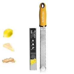 Microplane Premium Classic Serie zester Mosterdgeel