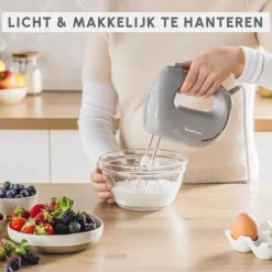 Moulinex Easy Max HM262BF0 Handmixer - 300W - 5 snelheden - 2 accessoires