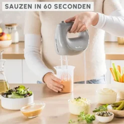 Moulinex Easy Max HM262BF0 Handmixer - 300W - 5 snelheden - 2 accessoires