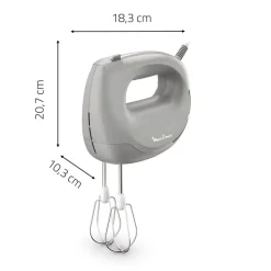 Moulinex Easy Max HM262BF0 Handmixer - 300W - 5 snelheden - 2 accessoires