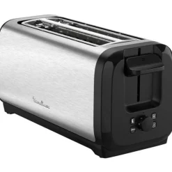 Moulinex LS5S4DE0 Broodrooster Subito, 2 lange sleuven, zwart/inox