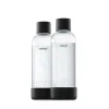MySoda 1L Bottle 2Pack Black