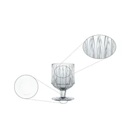 Nachtmann Jules universeel glas set/4