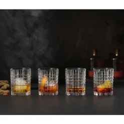 Nachtmann Square Whiskey glas set/4