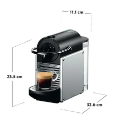 Nespresso Magimix Pixie M112 Metaal Aluminium
