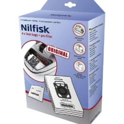 Nilfisk Synthetische stofzakken GM serie/King/Extreme/Elite (4)