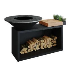 Ofyr Island Black 100 Teak Hout