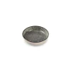 Ona Gravel Diep bord 18,5xH5cm zwart
