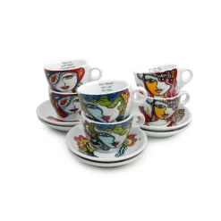 Ona Josien Broeren Kop 16cl met schotel - set/6