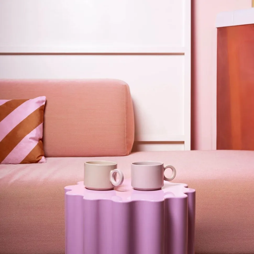 Ona Lou Beker 28cl beige/grijs