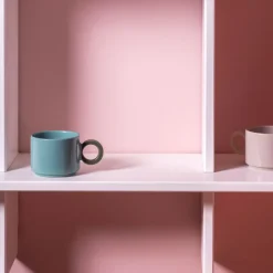 Ona Lou Beker 28cl blauw/groen