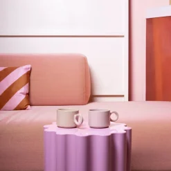 Ona Lou Beker 28cl grijs/beige