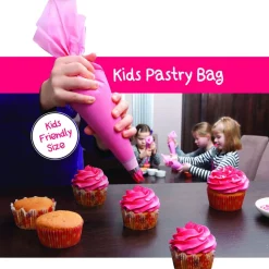 One Way Kids Pastry Bag - 300x170mm - Pink - rol 10 stuks