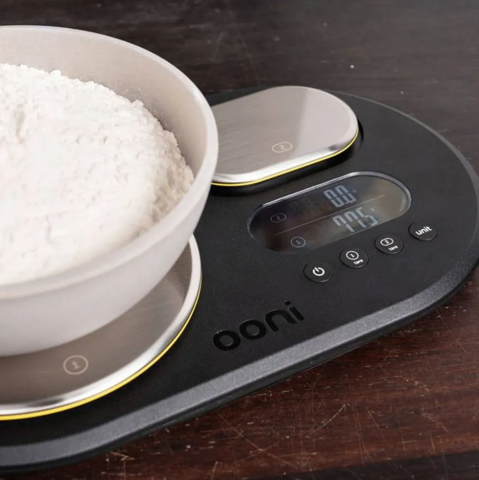 Ooni Digitale weegschaal Dual platform