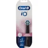 Oral-B iO 2 stuks zachte reinigingsborstels voor Oral-B elektrische tandenborstel - zwart
