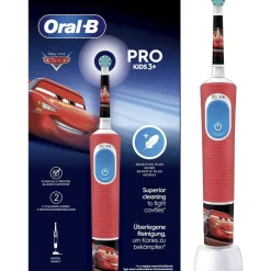 Oral-B Kids - Cars - Elektrische Tandenborstel - Voor Kinderen Vanaf 3 Jaar