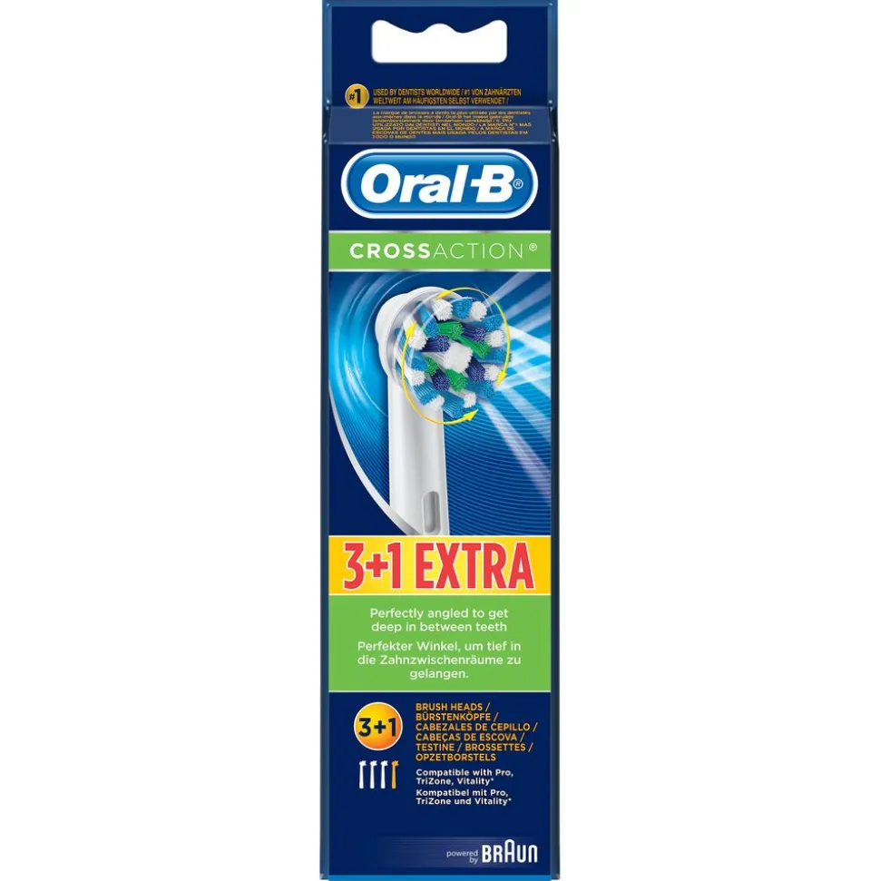 Oral-B Opzetborstels Cross Action