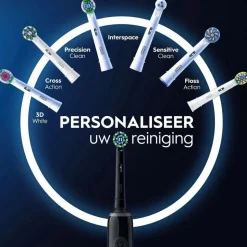 Oral-B ORAL-B Pro3 3000 Cross Action - Elektrische Tandenborstel - 2 opzetborstels