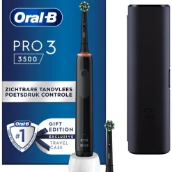 Oral-B Pro 3 3500 - Zwart Elektrische Tandenborstel Gift edition