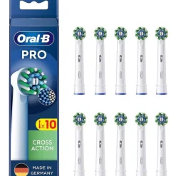 Oral-B PRO Cross Action Opzetborstels Wit | 10 stuks