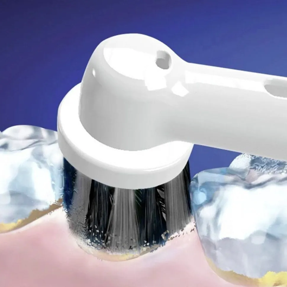 Oral-B PRO Cross Action Opzetborstels Wit | 10 stuks