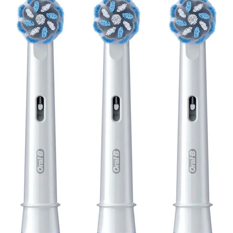 Oral-B Pro Sensitive Clean Opzetborstels, 3 Stuks