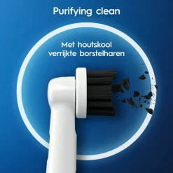 Oral-B Pure Clean Opzetborstel - 4 Stuks