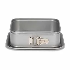 Patisse Silver-Top Springvorm vierkant m/lekrand 24cm