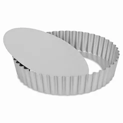 Patisse Silver-Top Taartvorm m/losse bodem Ø25cm - hoge rand